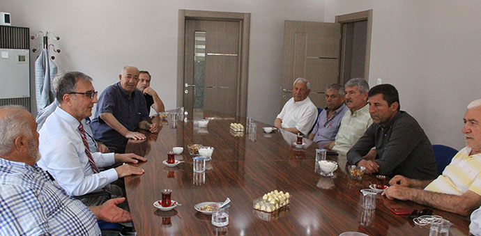 İrfan Demiralp Ziraat Odasını Ziyaret Etti