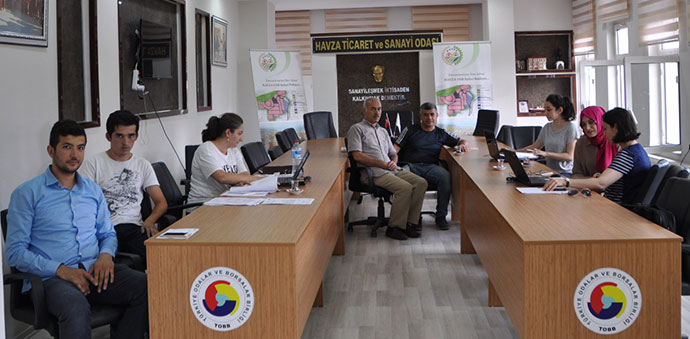 İŞKUR Danışmanları Havza Ticaret Odası'nda hizmet veriyor