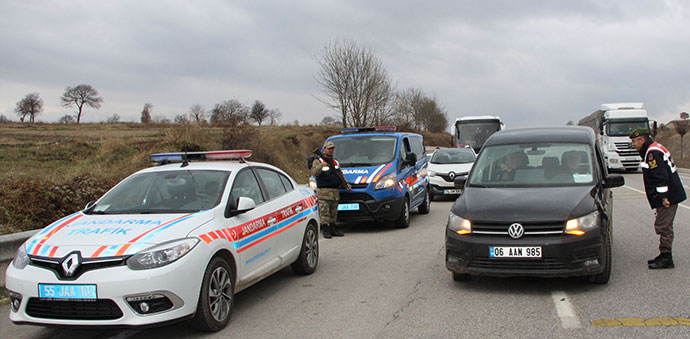 Jandarma Yeni Yüzü İle Uygulama Yaptı