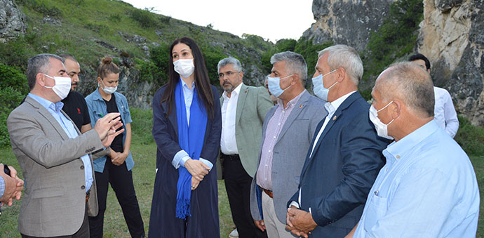 Karaaslan, Havza'da Kırsal Mahalleleri Ziyaret Etti