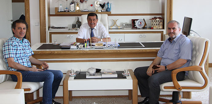 Kardeş Şehirden Başkan İkiz’e Ziyaret