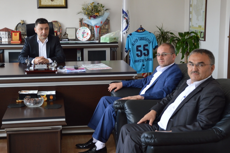 Kaymakam Tanrısever’e Sivil Toplum Kuruluşlarından Ziyaret