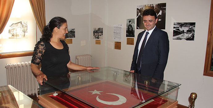 Kaymakam Yılmaz, Atatürk Evini İnceledi