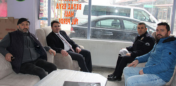 Kaymakam Yılmaz Esnaf Ziyaretleri Düzenledi