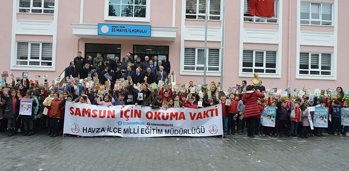 Kitap Okuma Etkinliği Yeni Okulda Düzenlendi
