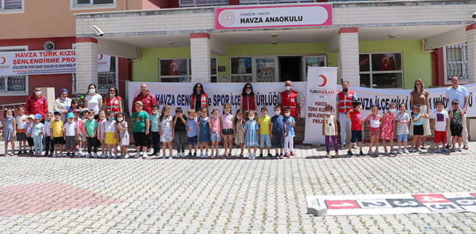 Kızılay Şenlendirme Projesi Kapsamında Okul Öncesi Öğrencileri Unutulmadı