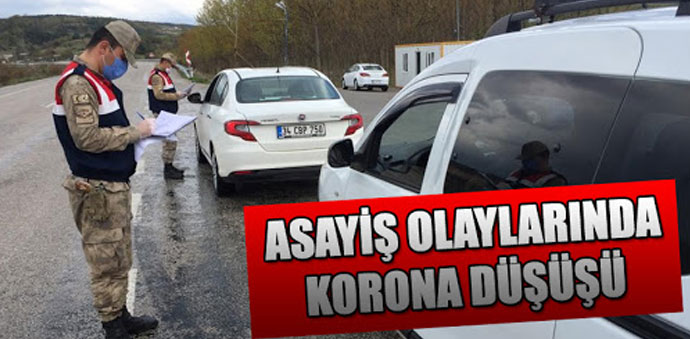 Korona Günlerinde Asayiş Olayları Yüzde 25,8 Azaldı