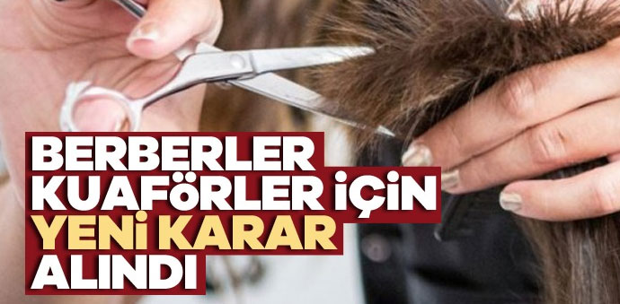 Kuaförler ile İlgili Havza İlçe Umumi Hıfzıssıhha Kurul Kararları