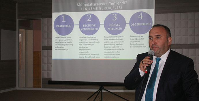Makbule YBO’da Müfredat Değişikliği Tanıtıldı