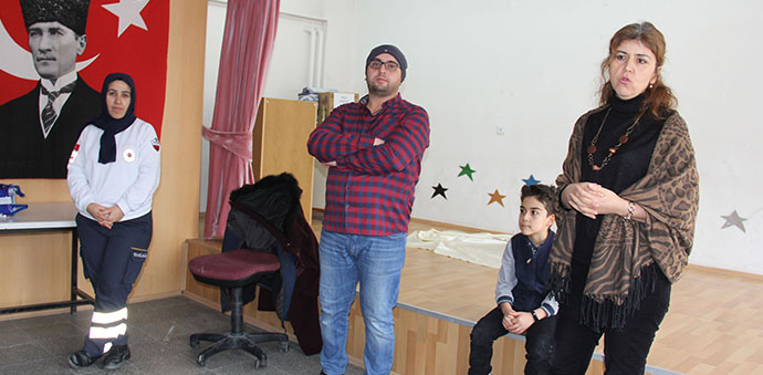 Merkez İlköğretim Okulunda Sabır Eğitimi