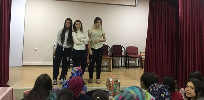 Mezun Olduğu Okulda Seminer Verdi