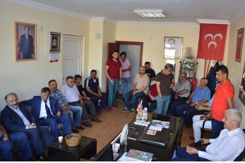 MHP Havza İlçe Başkanlığında Bayramlaşma