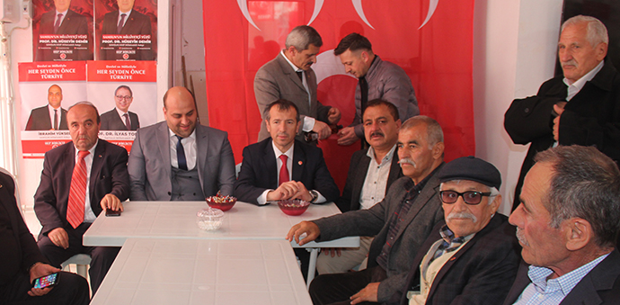 MHP Havza İlçe Teşkilatında Bayramlaşma
