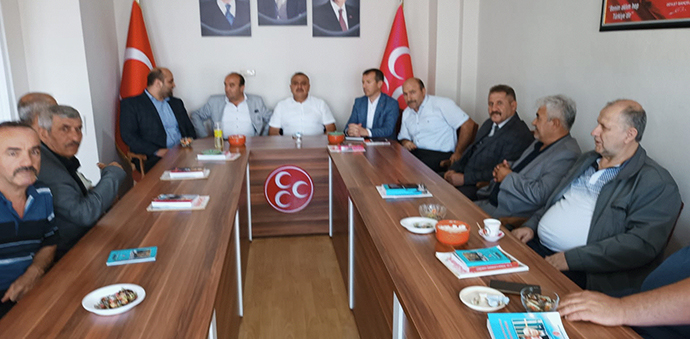 MHP Havza İlçe Teşkilatında Bayramlaşma
