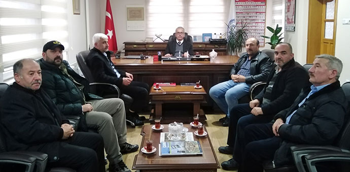 MHP İlçe Teşkilatından Havza Müftülüğüne Ziyaret