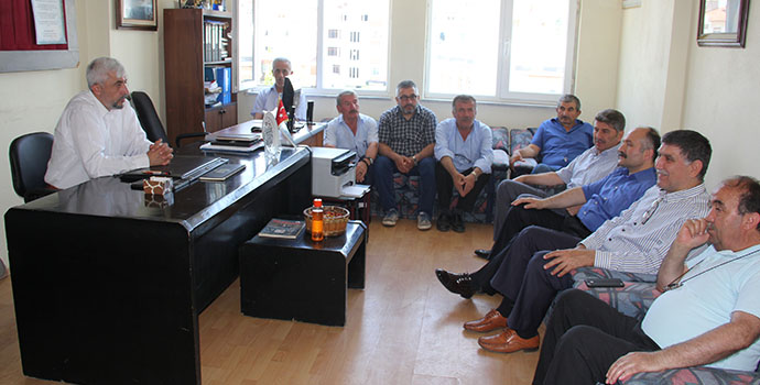 MHP'de Bayramlaşma