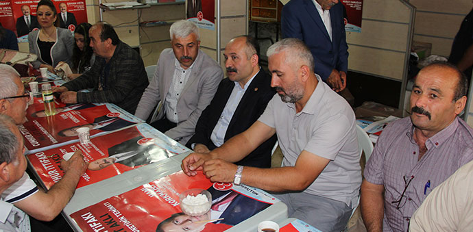 MHP’de Bayramlaşma Programı Yapıldı