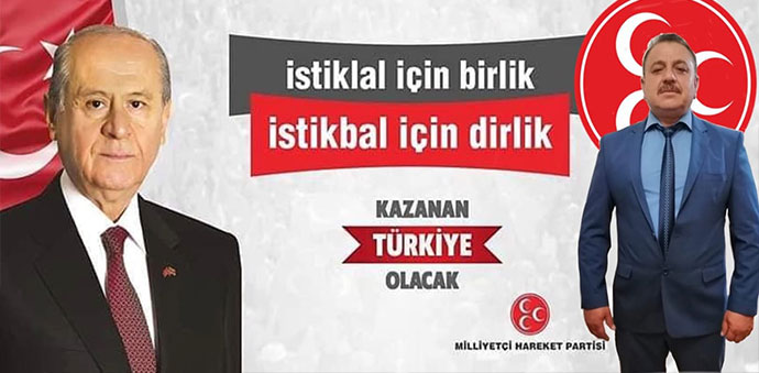 MHP’de Ferhat Gültekin İlçe Başkanlığına Tek Aday