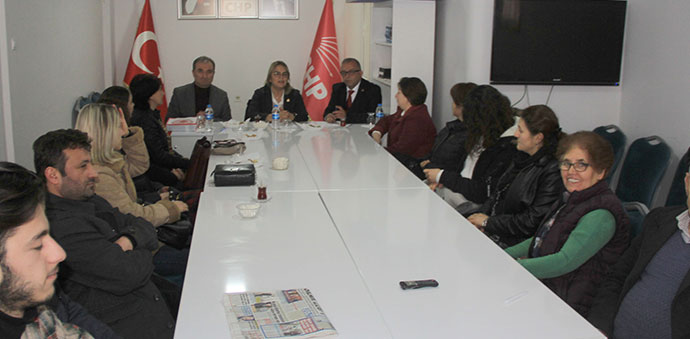 Milletvekili Hancıoğlu’n dan Havza İlçe Teşkilatına Ziyaret