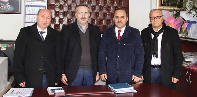 Milli Eğitim Müdürlüğünden Gazetemize Ziyaret