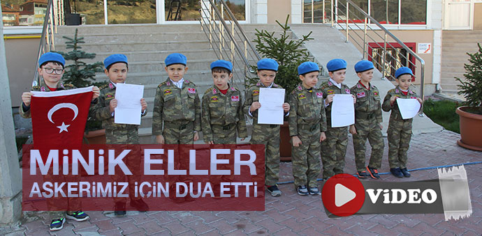 Minik Eller Askerimiz İçin Dua Etti- Video Haber