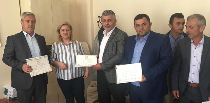 Muhtarlar Mazbatalarını Almaya Başladı