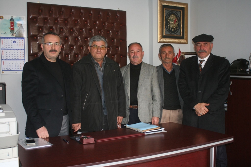 Muhtarlar Ziyaret Etti