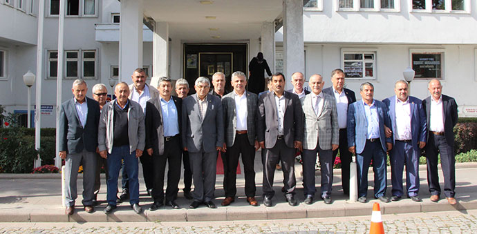 Muhtarlardan Başkan İkiz’e Ziyaret