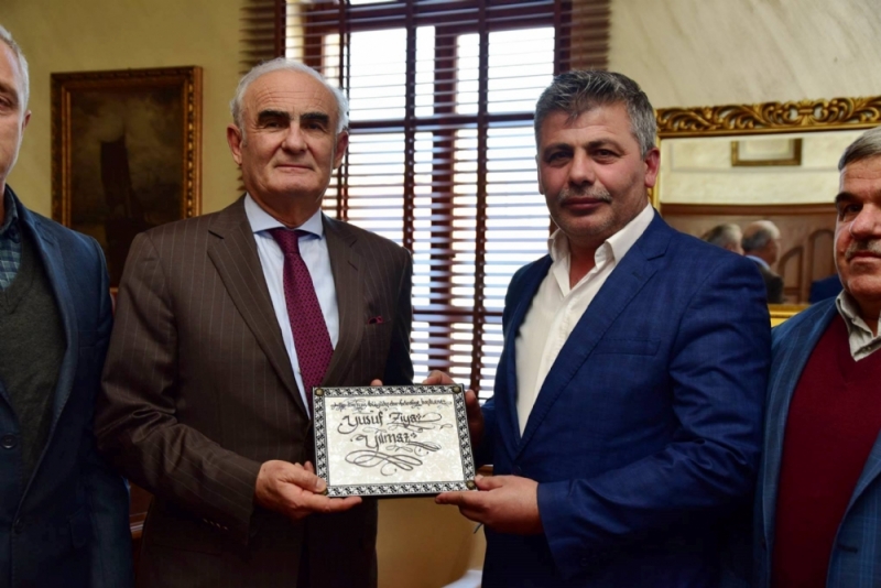 Muhtarlardan Başkan Yılmaz’a Ziyaret