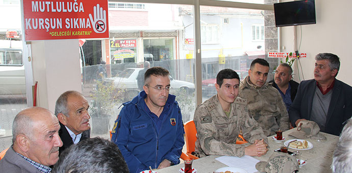 Muhtarları Düğünler Silah Atanlara Karşı Bilgilendirdiler