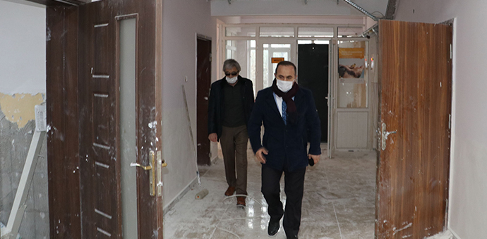 Okul Binalarında Deprem Güçlendirme Çalışmaları Devam Ediyor