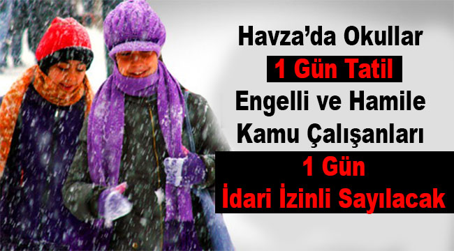 Okullara, Engelli Ve Hamile Personele Bir Süreyle Tatil