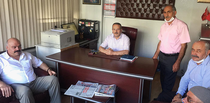Olimpiyat Şampiyonu Mahmut Demir Gazetemizi Ziyaret Etti