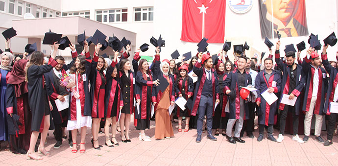 OMÜ Havza MYO'da Mezuniyet Töreni