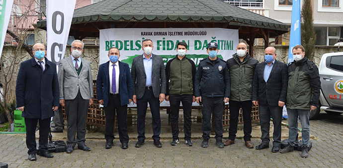 Orman İşletmeden Ücretsiz Fidan Dağıtımı