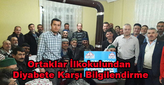 Ortaklar İlkokulundan Diyabete Karşı Bilgilendirme