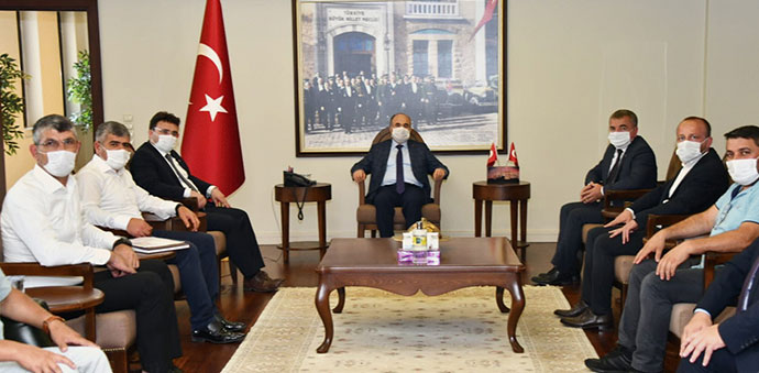 OSB Yönetimi ve İş İnsanlarından Vali Dağlı’ya Ziyaret
