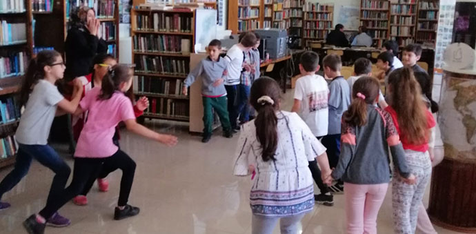 Oyun Kütüphanede Etkinliği Düzenlendi