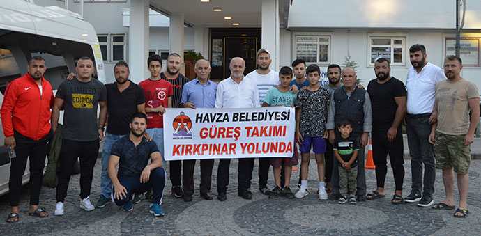 Pehlivanlar Kırkpınar’a Yolcu Edildi