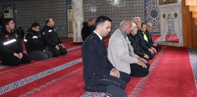 Polis Haftası Nedeniyle Şehitler İçin Mevlit Okutuldu