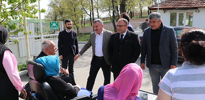 Protokol Huzurevi Sakinleri İle Bayramlaştı