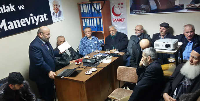 Saadet Partisi’nde Milli Görüş Konferansı