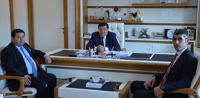 SAMDEF’den Başkan İkiz’e ziyaret