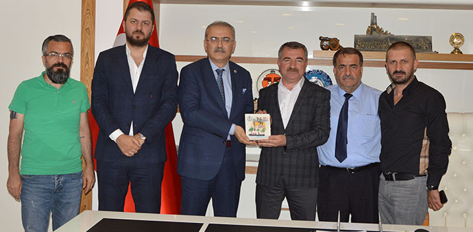 Samsun Baro Başkanından Başkanı Özdemir’e Ziyaret