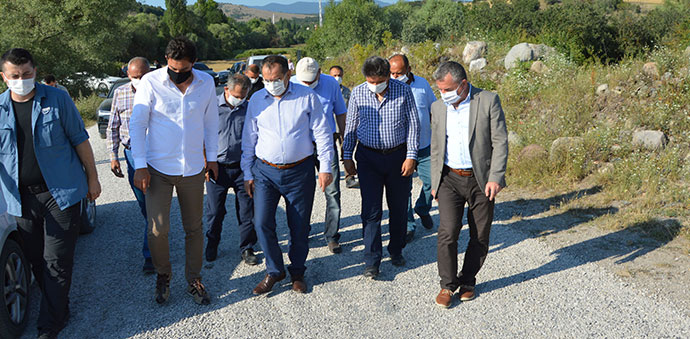 Samsun Büyükşehir Belediye Başkanı Demir Havza’da