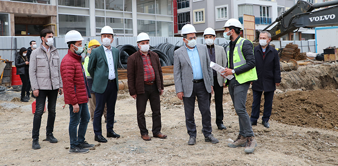 Samsun Büyükşehir Belediye Başkanı Demir Havza Ziyareti
