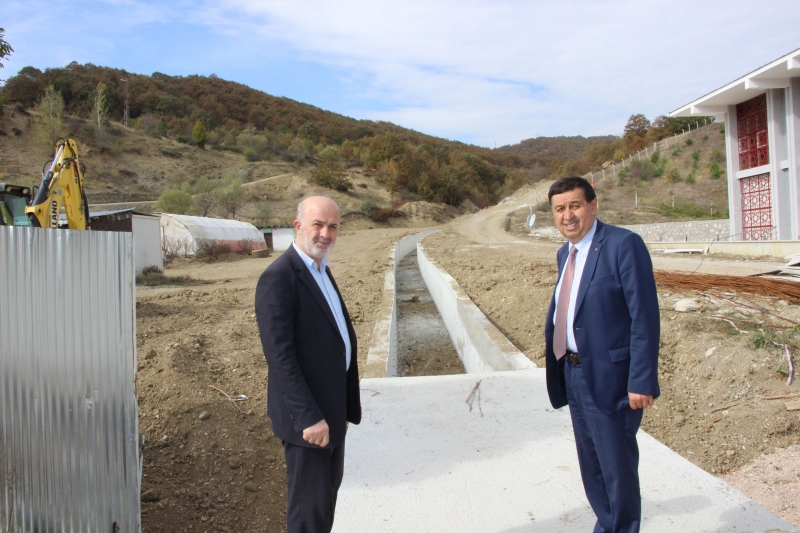 Samsun Büyükşehir Belediyesin Yağmur Suyu Hattı Ve Dere Islahı Çalışmaları