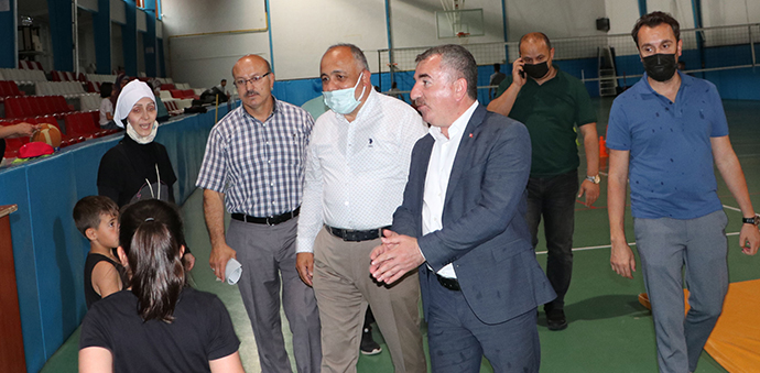 Samsun Gençlik Ve Spor İl Müdürü Kasapoğlu’dan Havza’da İnceleme