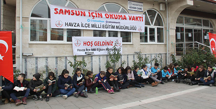 Samsun İçin Okuma Vakti Etkinliği Düzenlendi