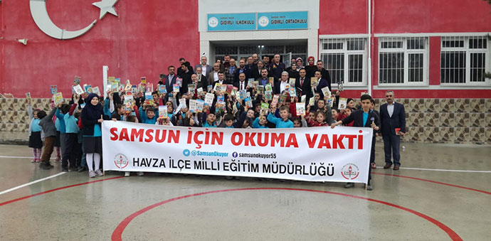 Samsun İçin Okuma Vakti Gidirli Mahallesinde
